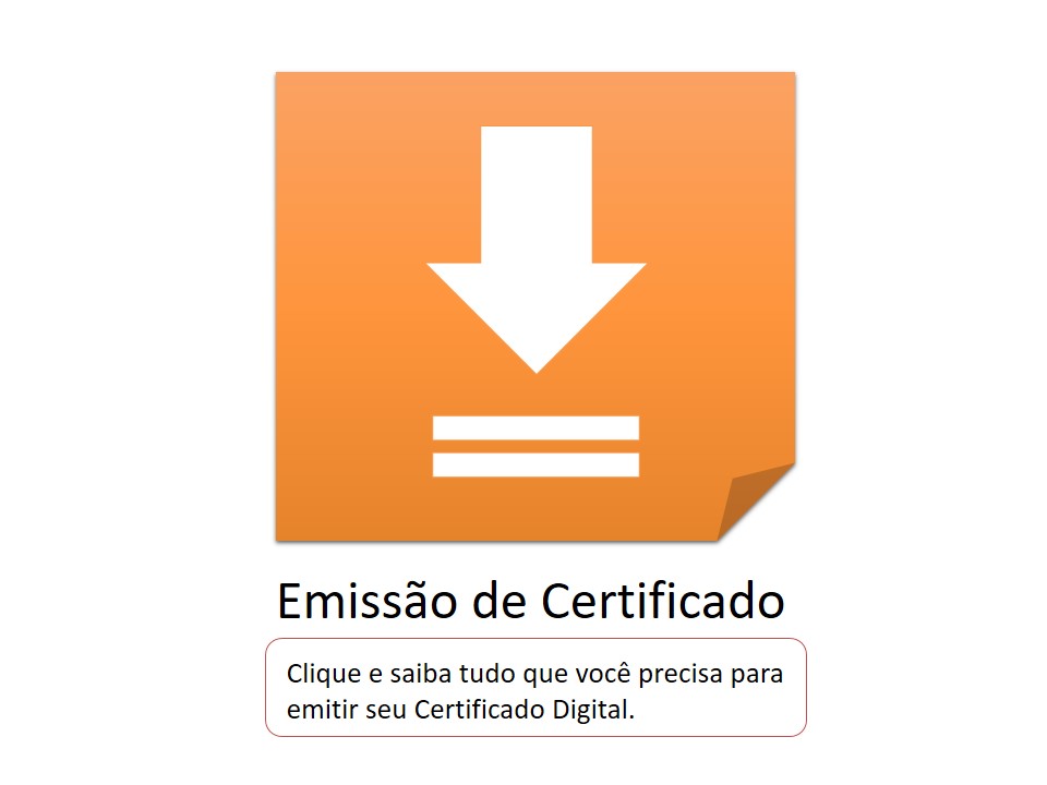 documentos necessários para emissão de certificado digital
